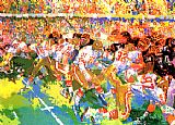 Silverdome Superbowl by Leroy Neiman